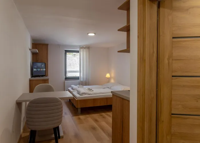 公寓 Hisa S'tje Krvavec 戈雷尼斯卡地区采尔克列